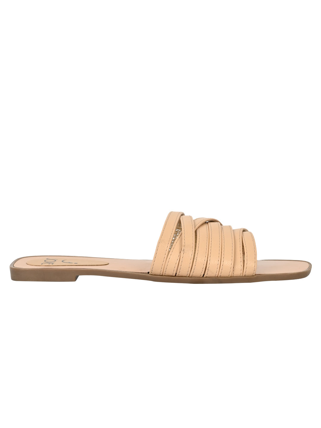 Footwear, Women Footwear, Beige Open Toe Flats