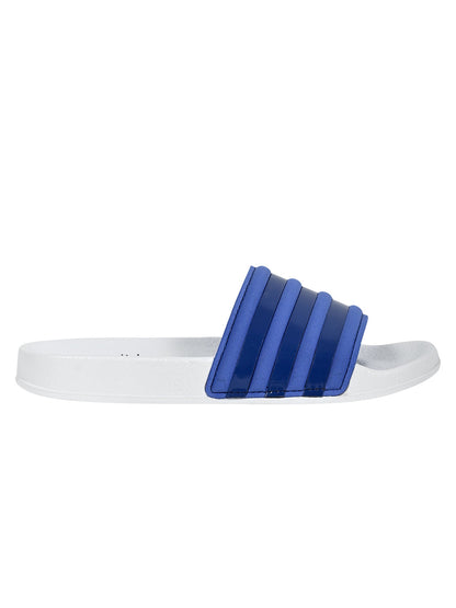 Footwear, Women Footwear, Royal Blue Slides