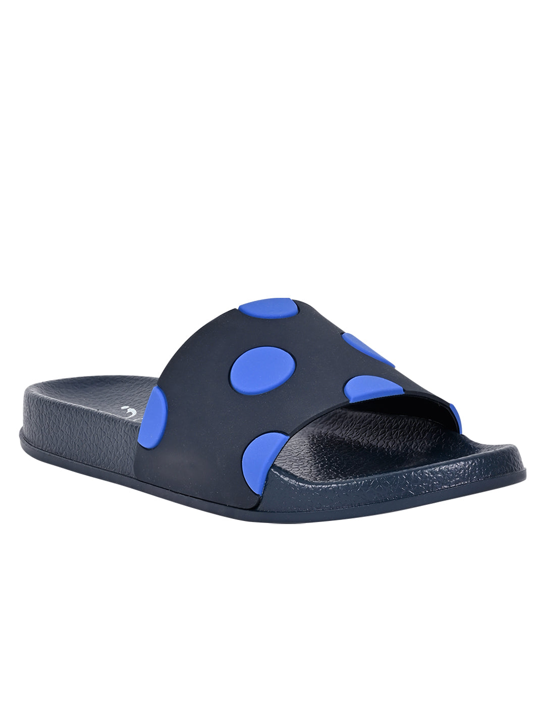 Footwear, Women Footwear, Blue Slides