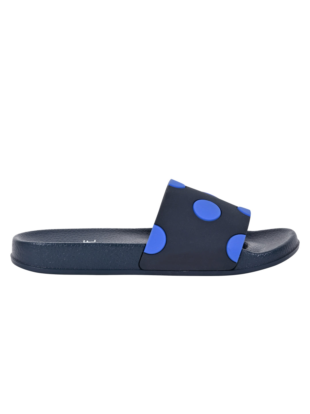 Footwear, Women Footwear, Blue Slides