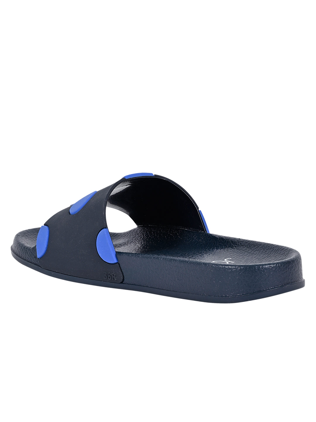 Footwear, Women Footwear, Blue Slides