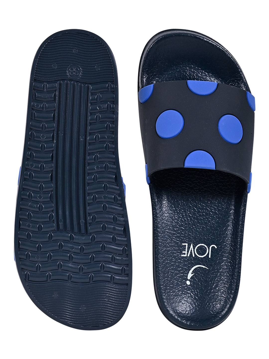 Footwear, Women Footwear, Blue Slides