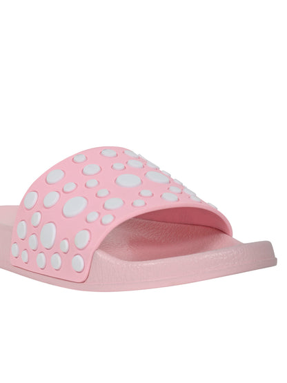 Footwear, Women Footwear, Pink Slides