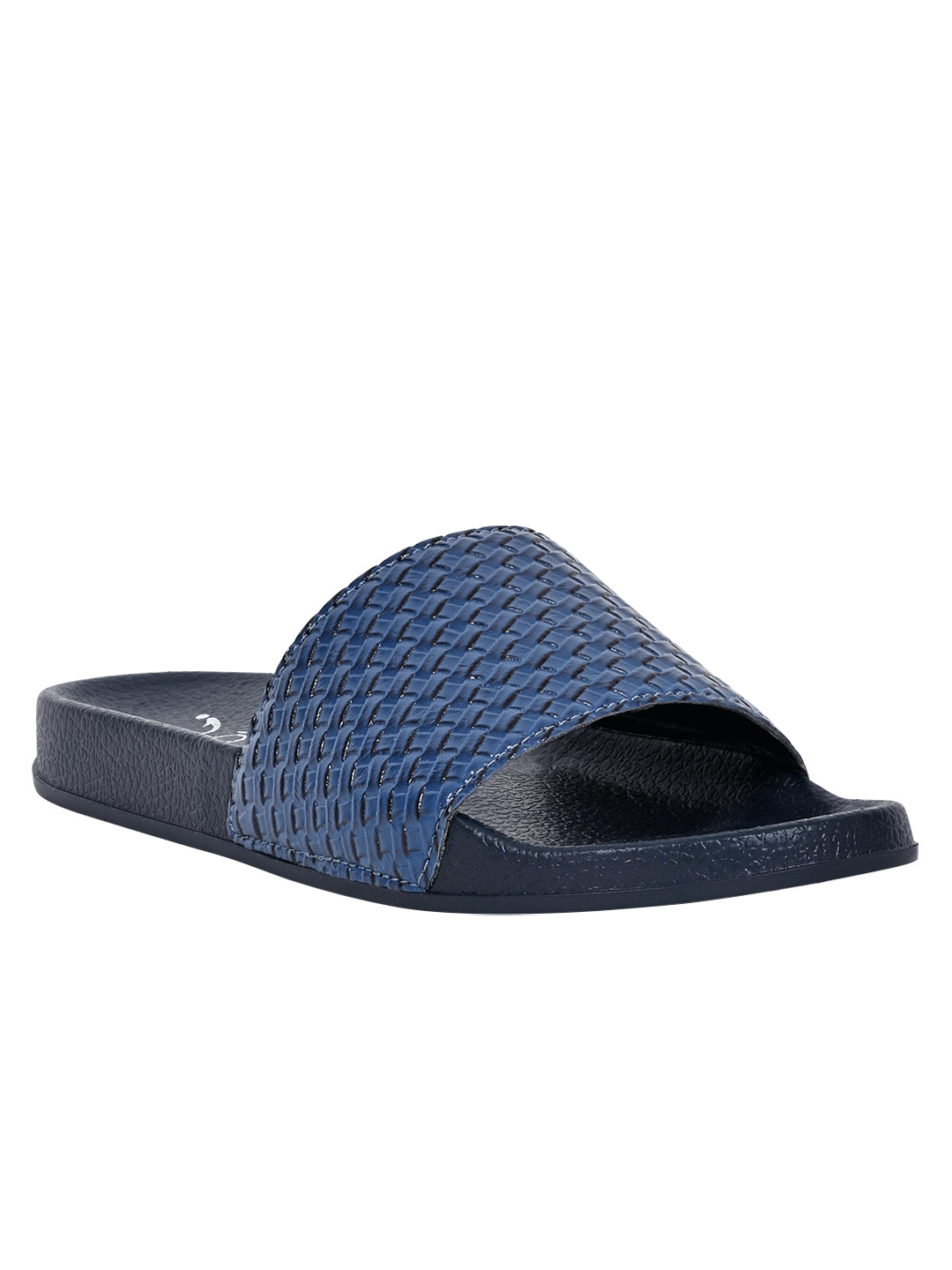 Footwear, Women Footwear, Blue Slides