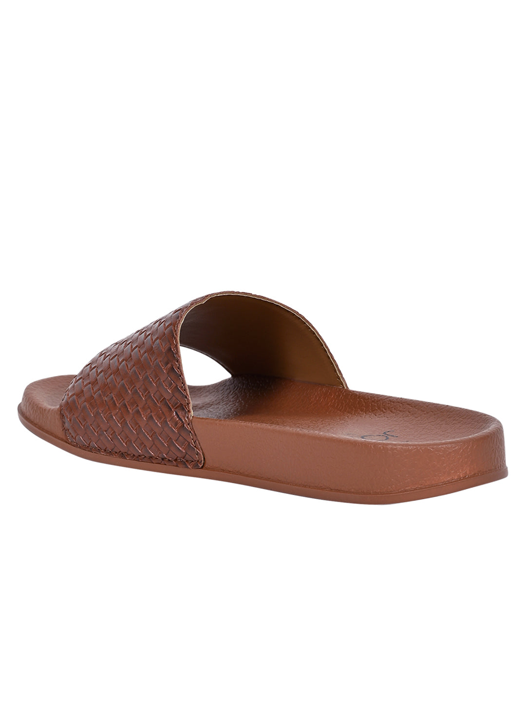 Footwear, Women Footwear, Brown Slides