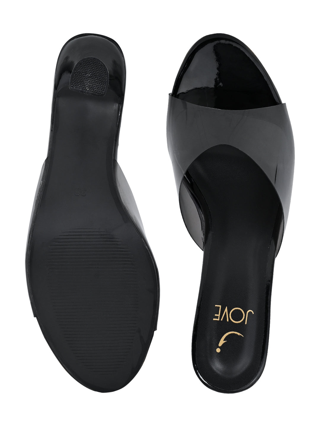 Footwear, Women Footwear, Black Sandals