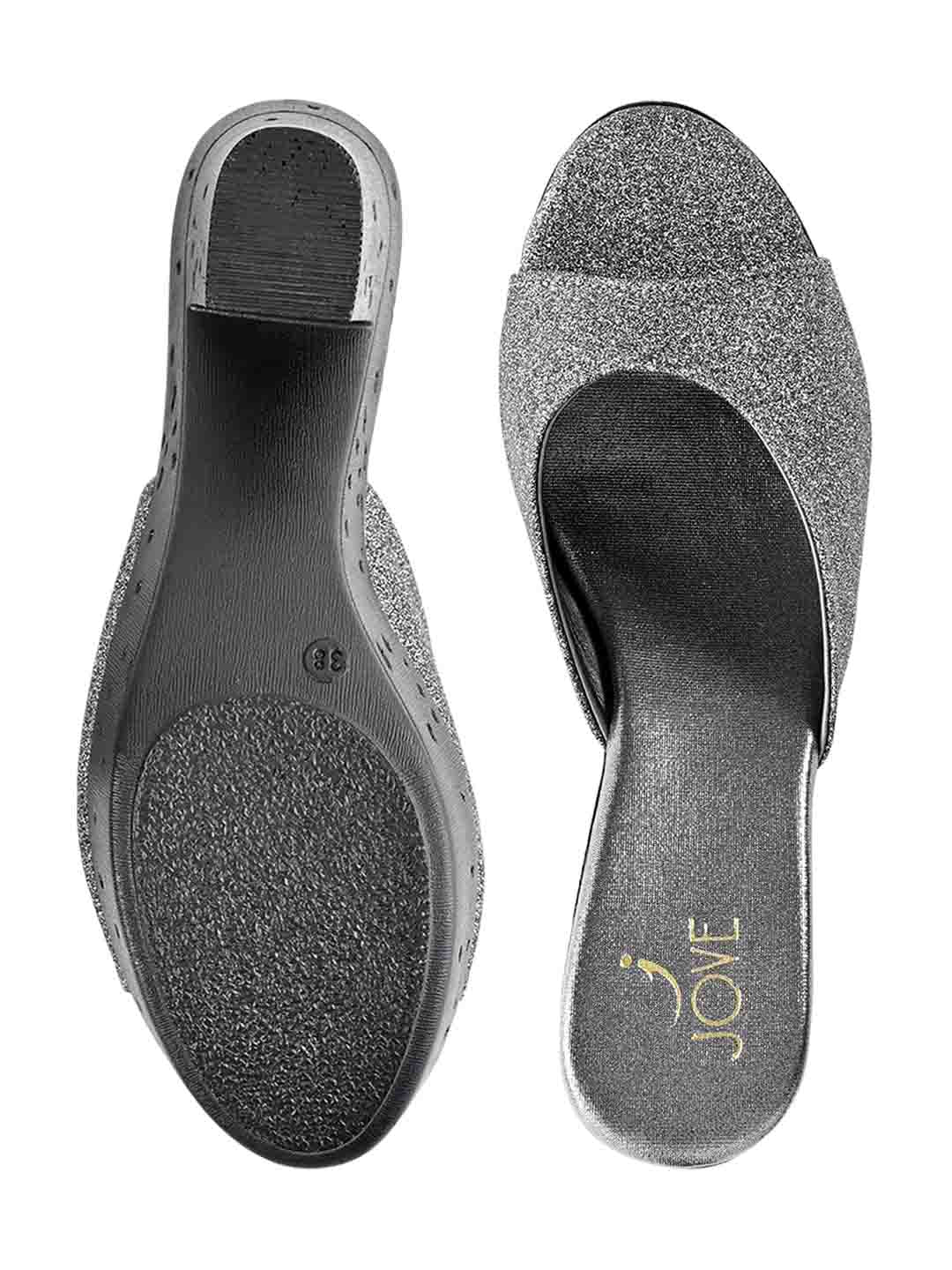 Footwear, Women Footwear, Grey Sandals