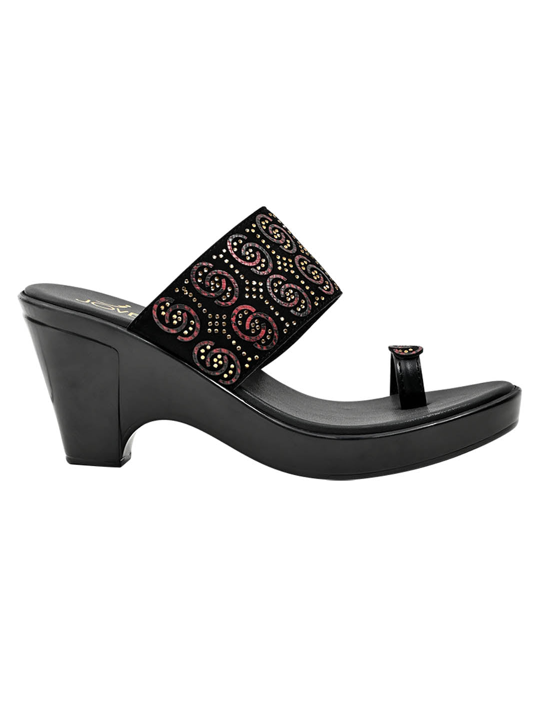 Footwear, Women Footwear, Black Sandals