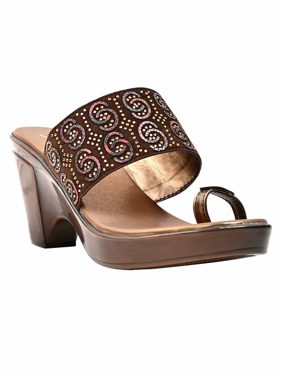 Footwear, Women Footwear, Brown Sandals