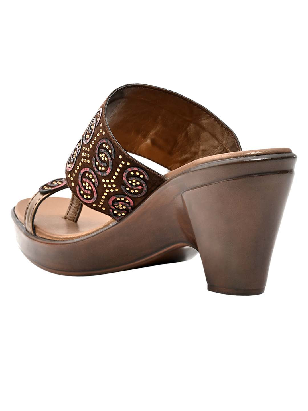 Footwear, Women Footwear, Brown Sandals