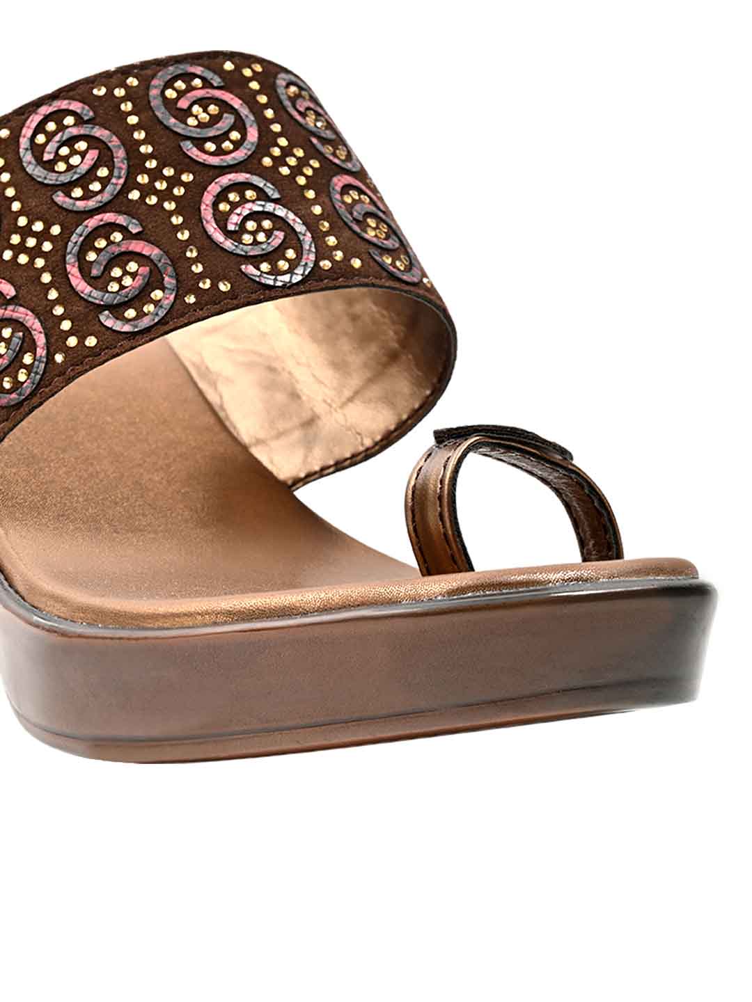 Footwear, Women Footwear, Brown Sandals