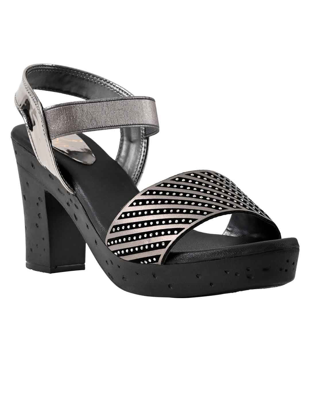 Footwear, Women Footwear, Grey Sandals