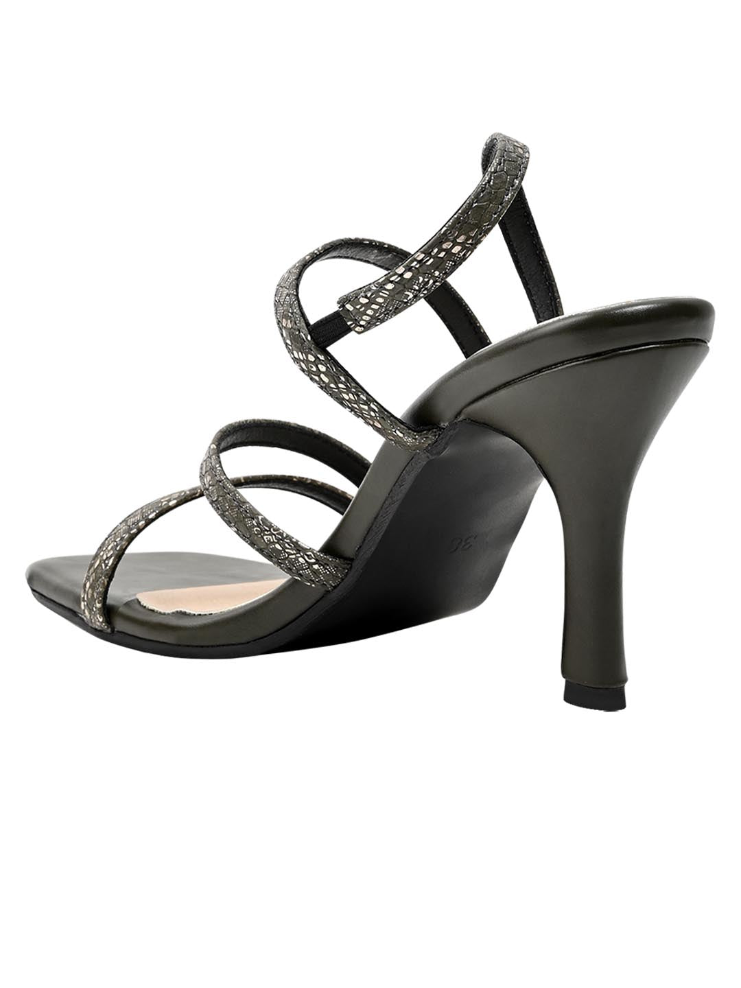 Footwear, Women Footwear, Grey Stilettos