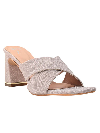 Footwear, Women Footwear, Rose Gold Sandals