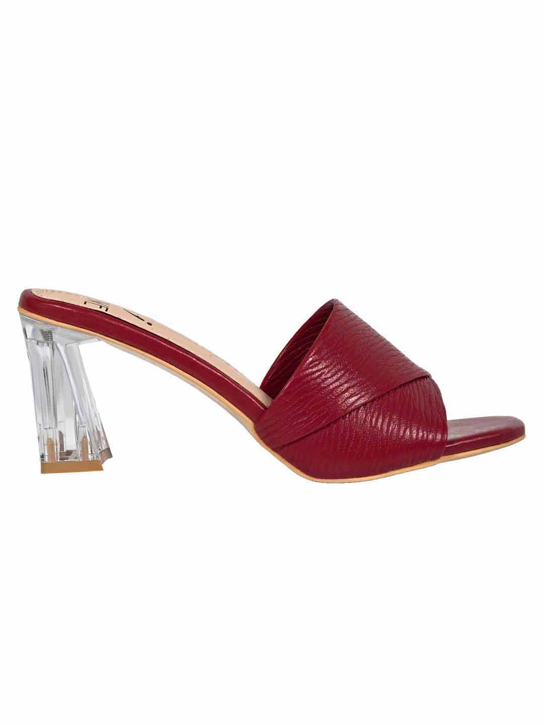 Footwear, Women Footwear, CHERRY, Open Toe Heel Sandals