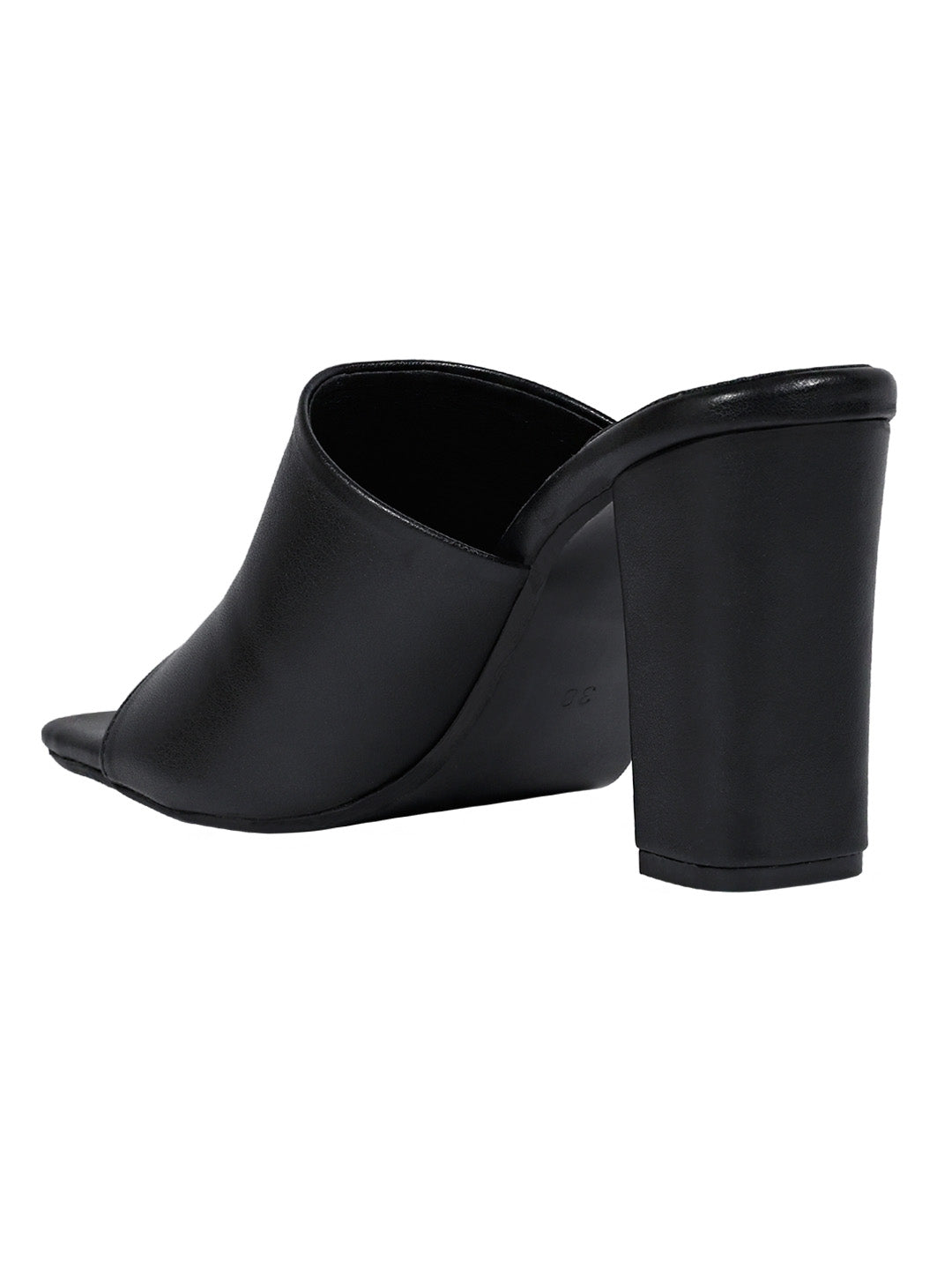 Footwear, Women Footwear, BLACK, Open Toe Heel Sandals