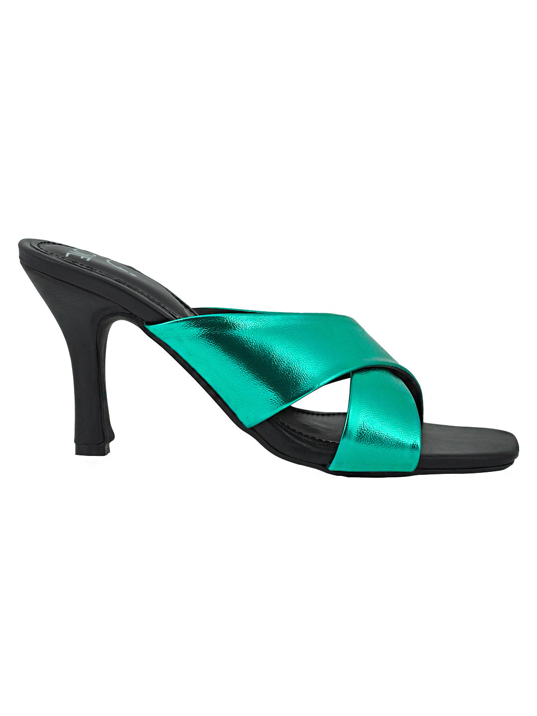 Footwear, Women Footwear, GREEN, Heel Sandals