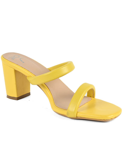 Footwear, Women Footwear, Yellow Sandals