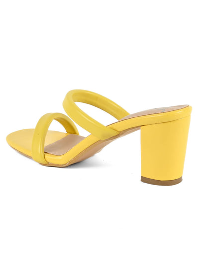 Footwear, Women Footwear, Yellow Sandals