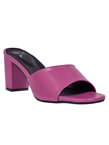 Footwear, Women Footwear, FUSHIA, Open Toe Heel Sandals