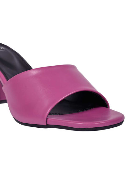 Footwear, Women Footwear, FUSHIA, Open Toe Heel Sandals