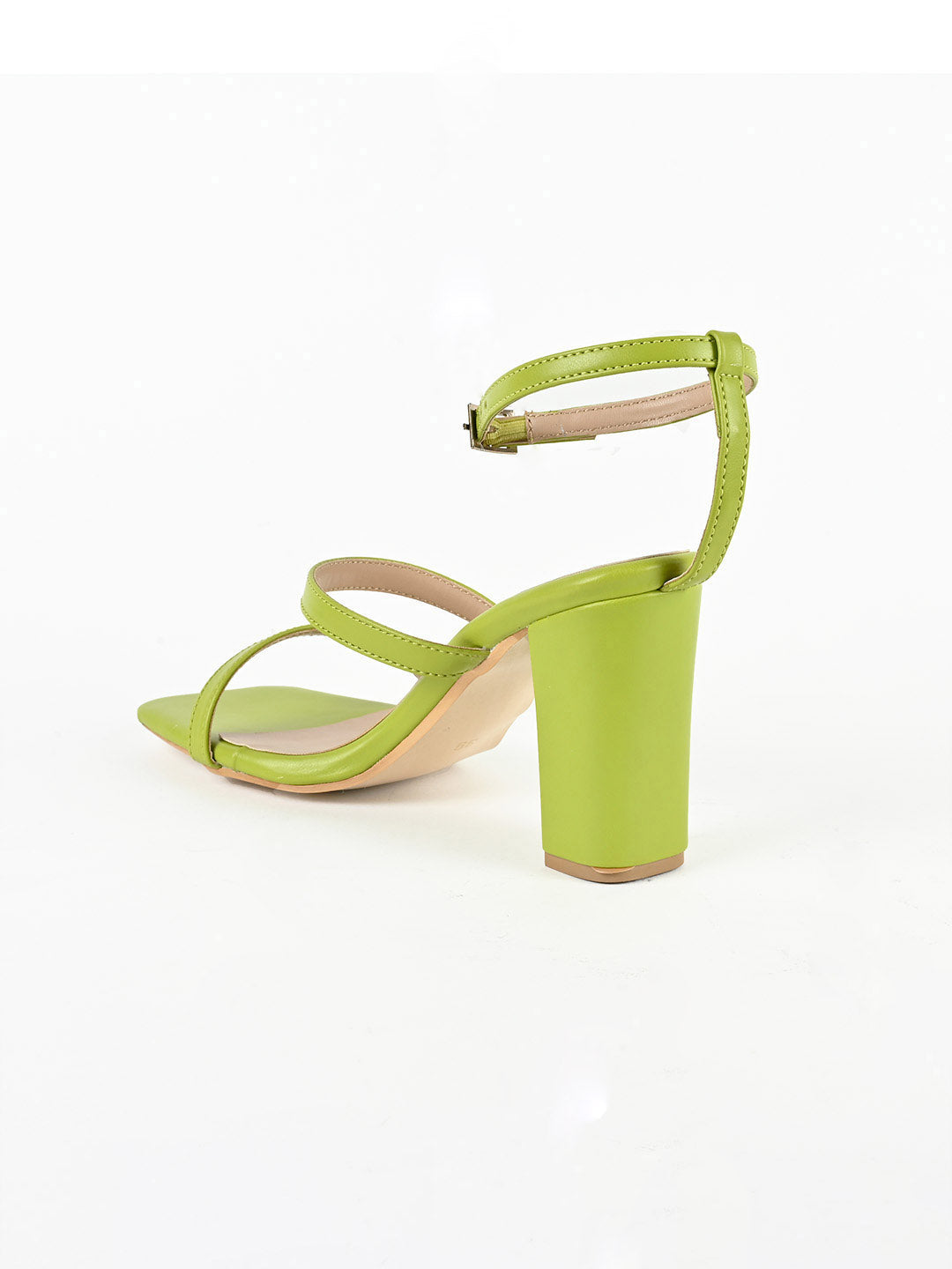 Footwear, Women Footwear, Green Sandals