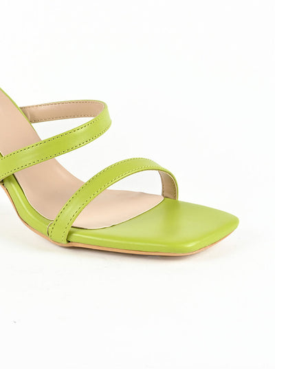 Footwear, Women Footwear, Green Sandals