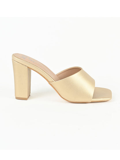 Footwear, Women Footwear, Gold Sandals