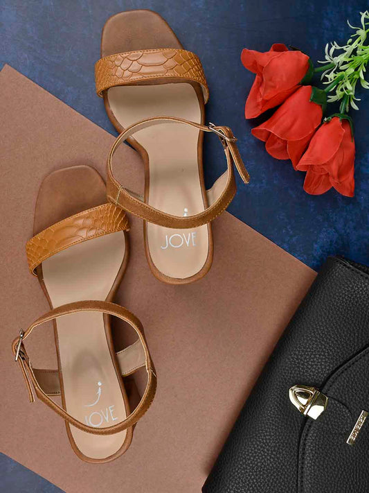 Footwear, Women Footwear, Tan Sandals