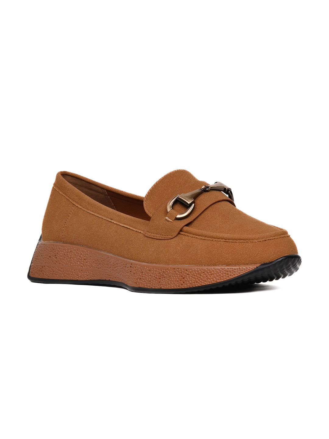 Women, Women Footwear, Camel Loafers