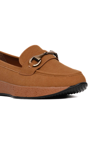 Women, Women Footwear, Camel Loafers