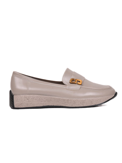 Women, Women Footwear, Khaki Loafers