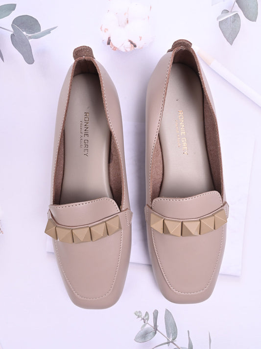 Women, Women Footwear, Nude Loafers