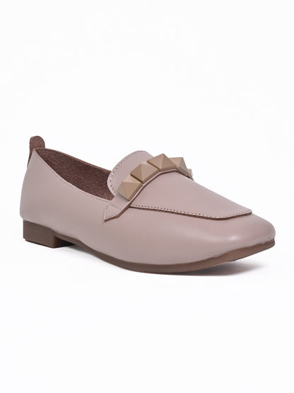 Women, Women Footwear, Nude Loafers