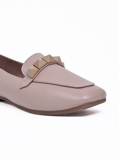 Women, Women Footwear, Nude Loafers