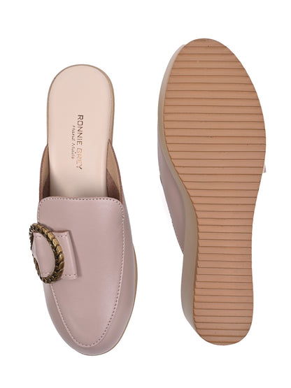 Women, Women Footwear, Nude Mules