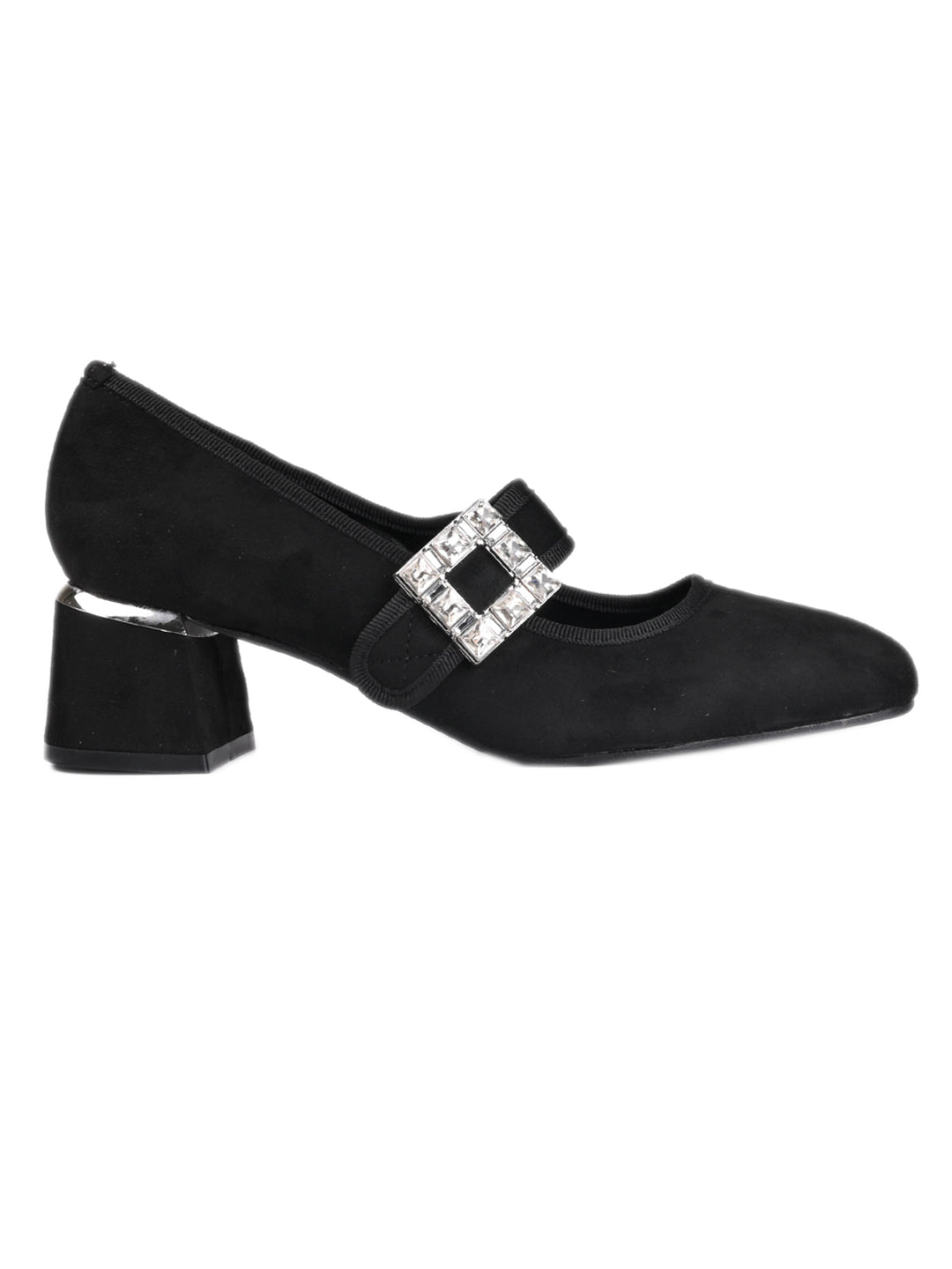 Women, Women Footwear, Black Pumps