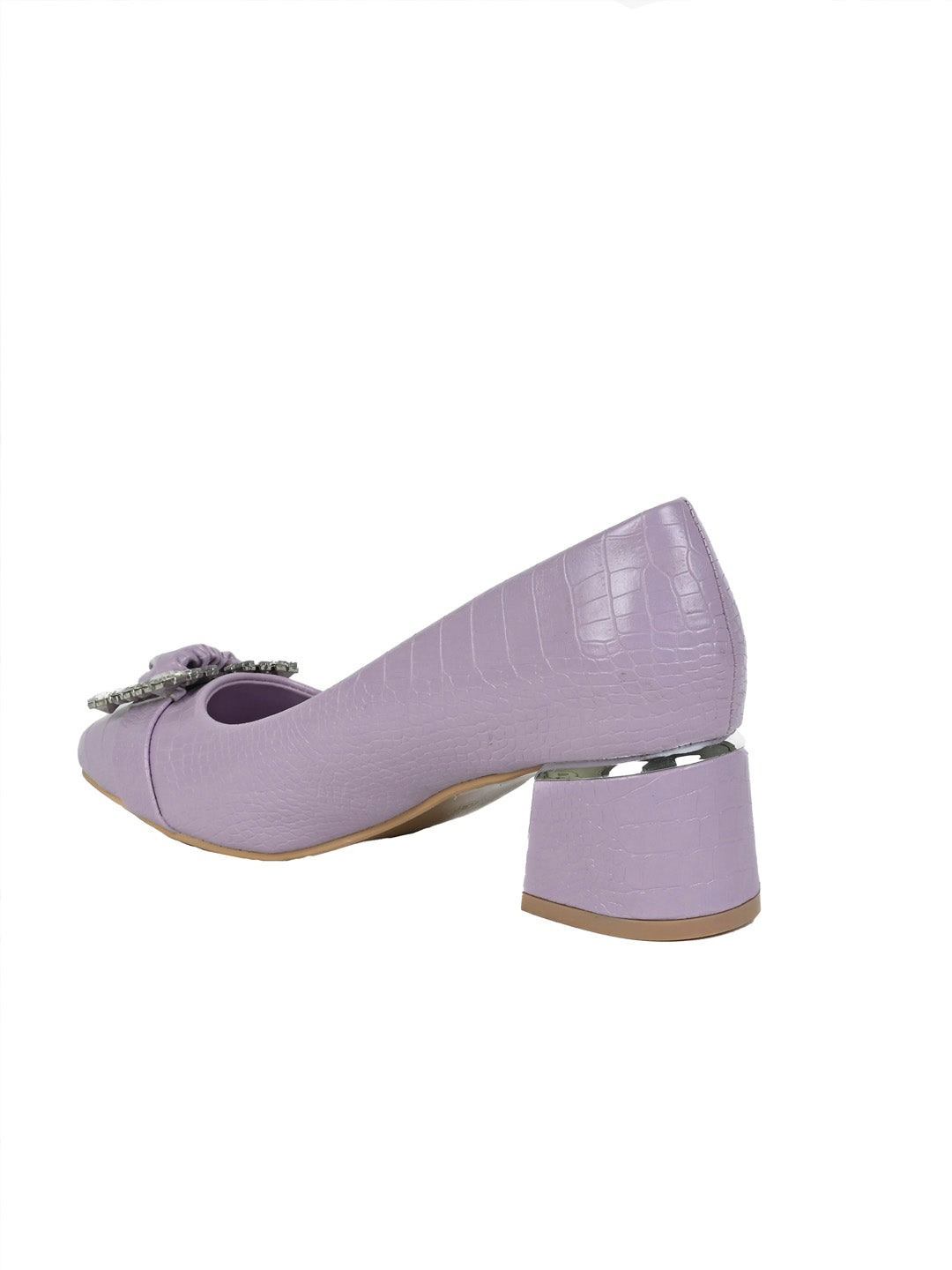 Footwear, Women Footwear, Purple Pumps