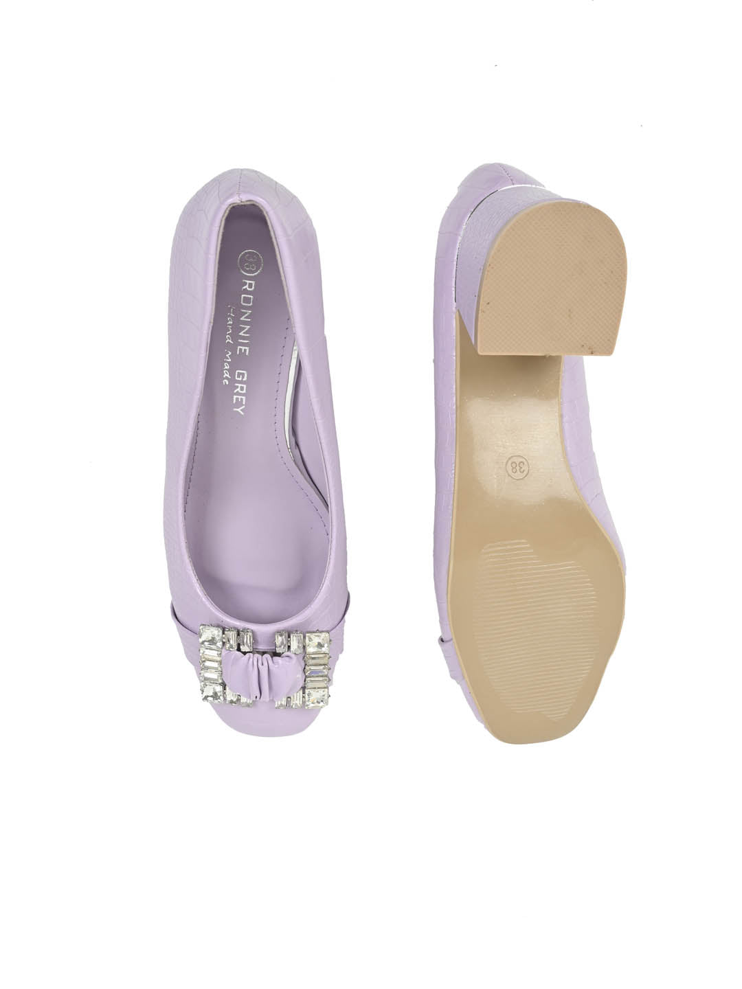 Footwear, Women Footwear, Purple Pumps