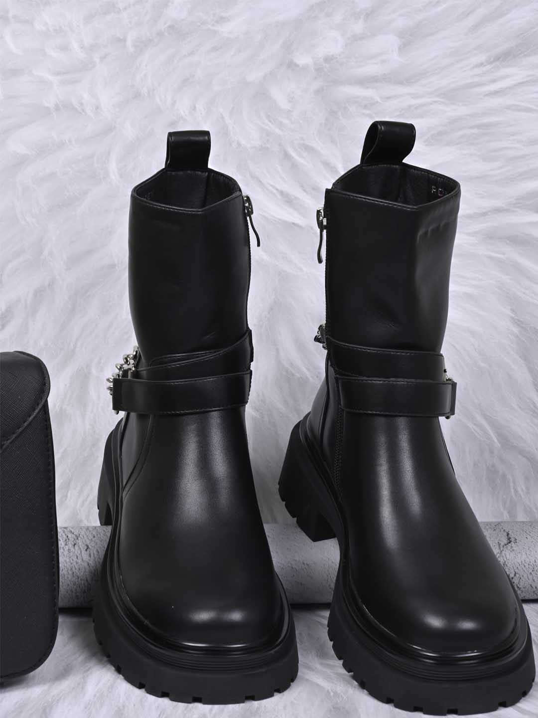 Women, Women Footwear, Black Boots