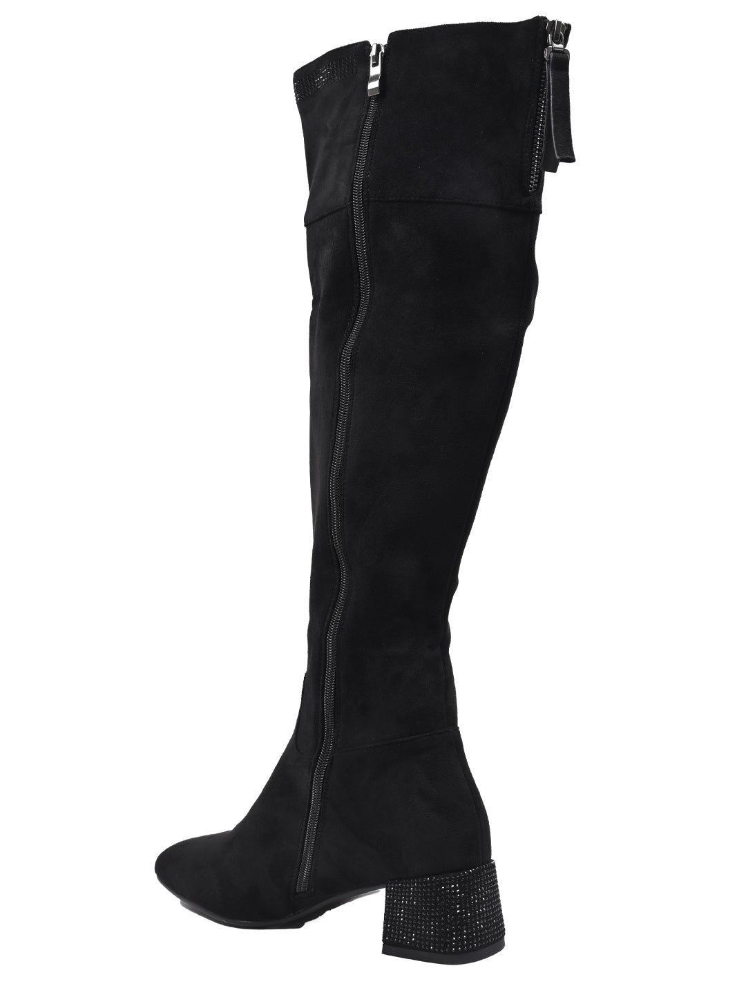 Women, Women Footwear, Black Boots