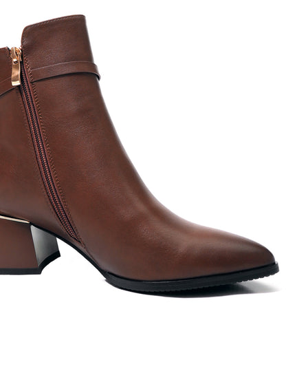 Footwear, Women Footwear, Brown Boots