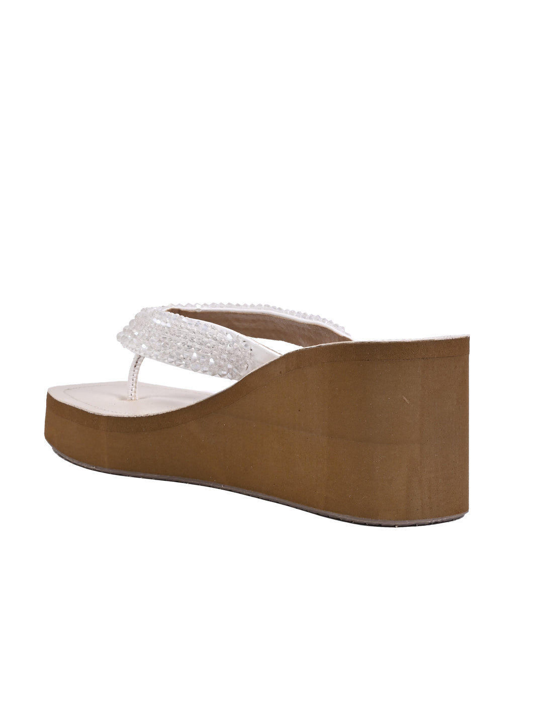 Women, Women Footwear, Off White Wedges