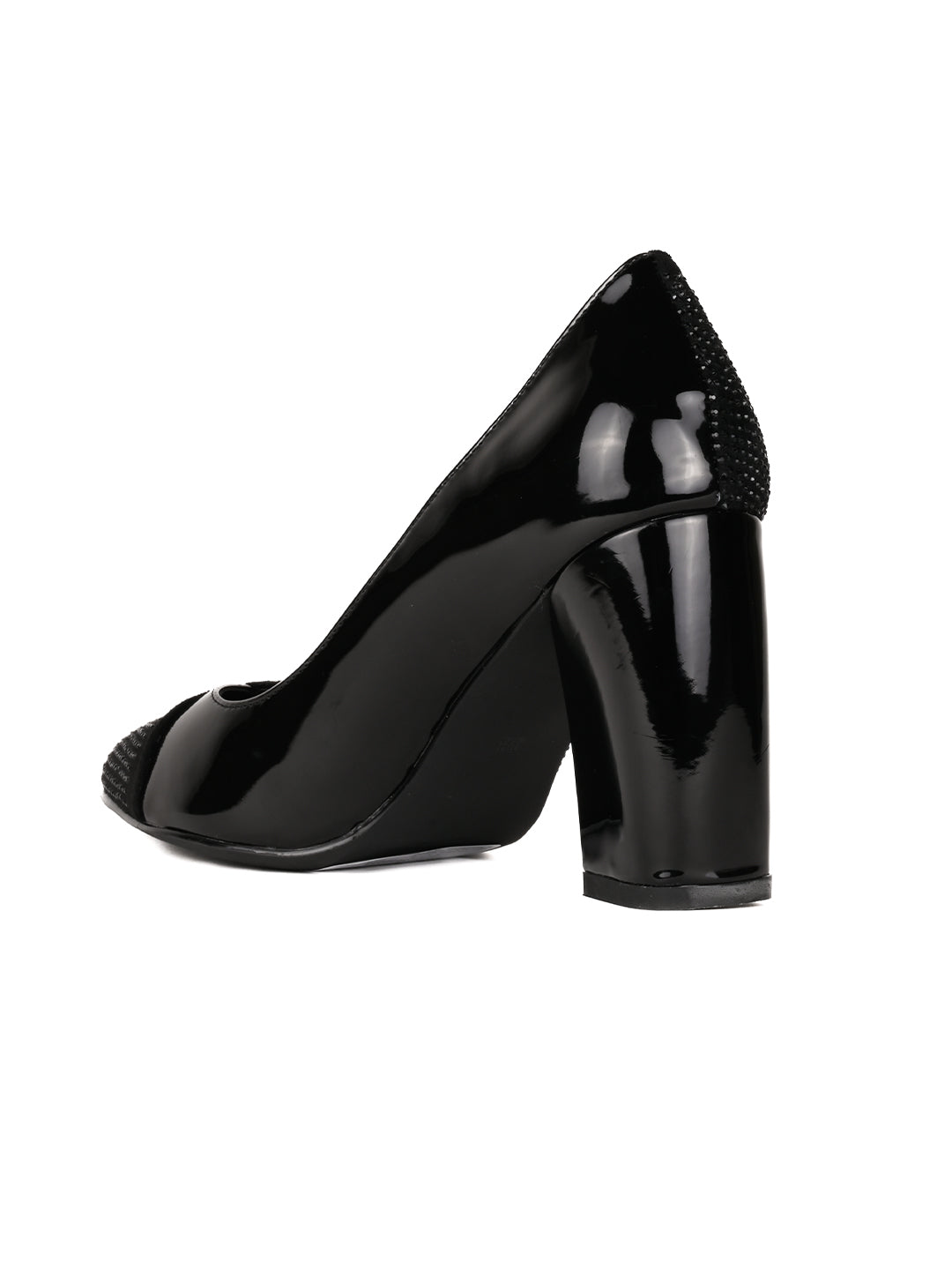 Women, Women Footwear, Black Pumps