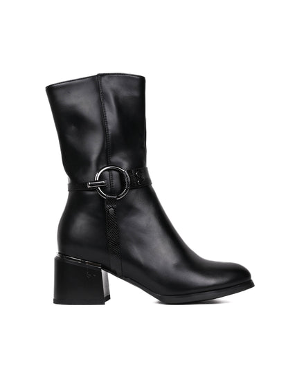 Women, Women Footwear, Black Boots