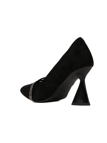 Women, Women Footwear, Black Pumps