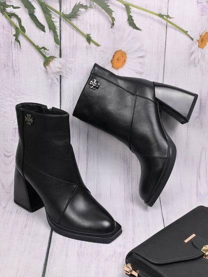 Women, Women Footwear, Black Boots