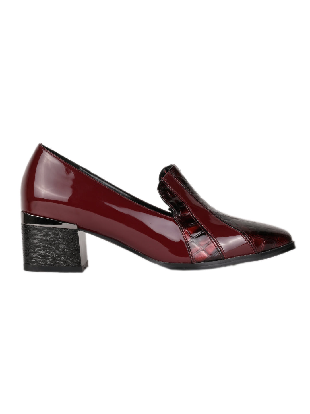 Women, Women Footwear, Maroon Loafers