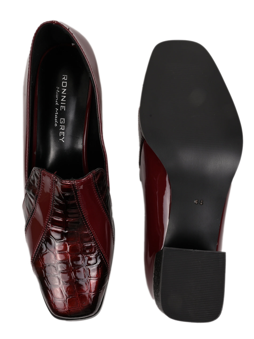 Women, Women Footwear, Maroon Loafers