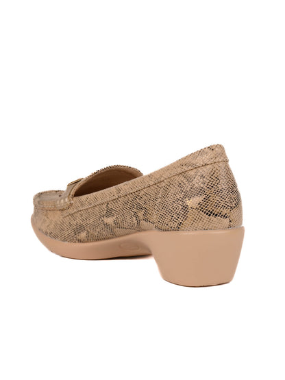 Women, Women Footwear, Beige Loafers